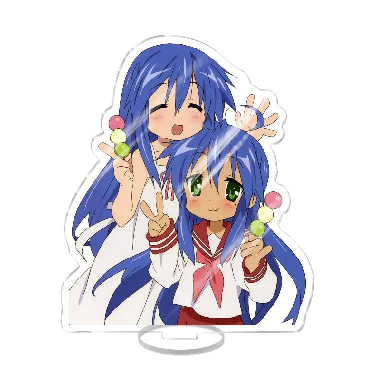 Amazon | らき☆すた アクリルスタンド 泉 こなた 柊 つかさ 柊